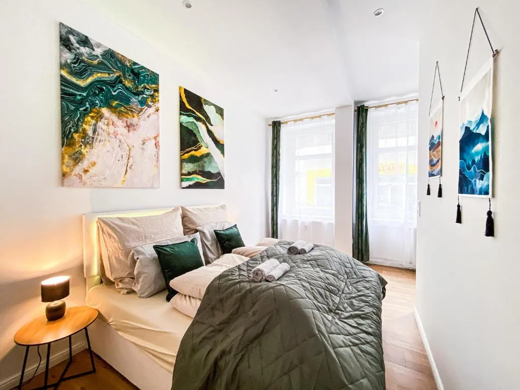 Image of Freundliche Ferienwohnung mit Regendusche, Küche, Waschmaschine&Trockner, TV, WLAN