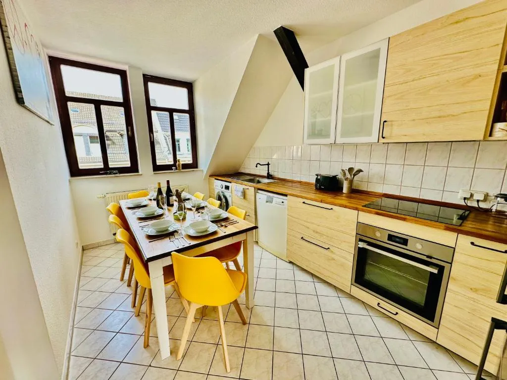 Image of Massive Karli Loft – over 130 meters floor space – home theater room – 4 private sleeping areas – best location in Leipzig