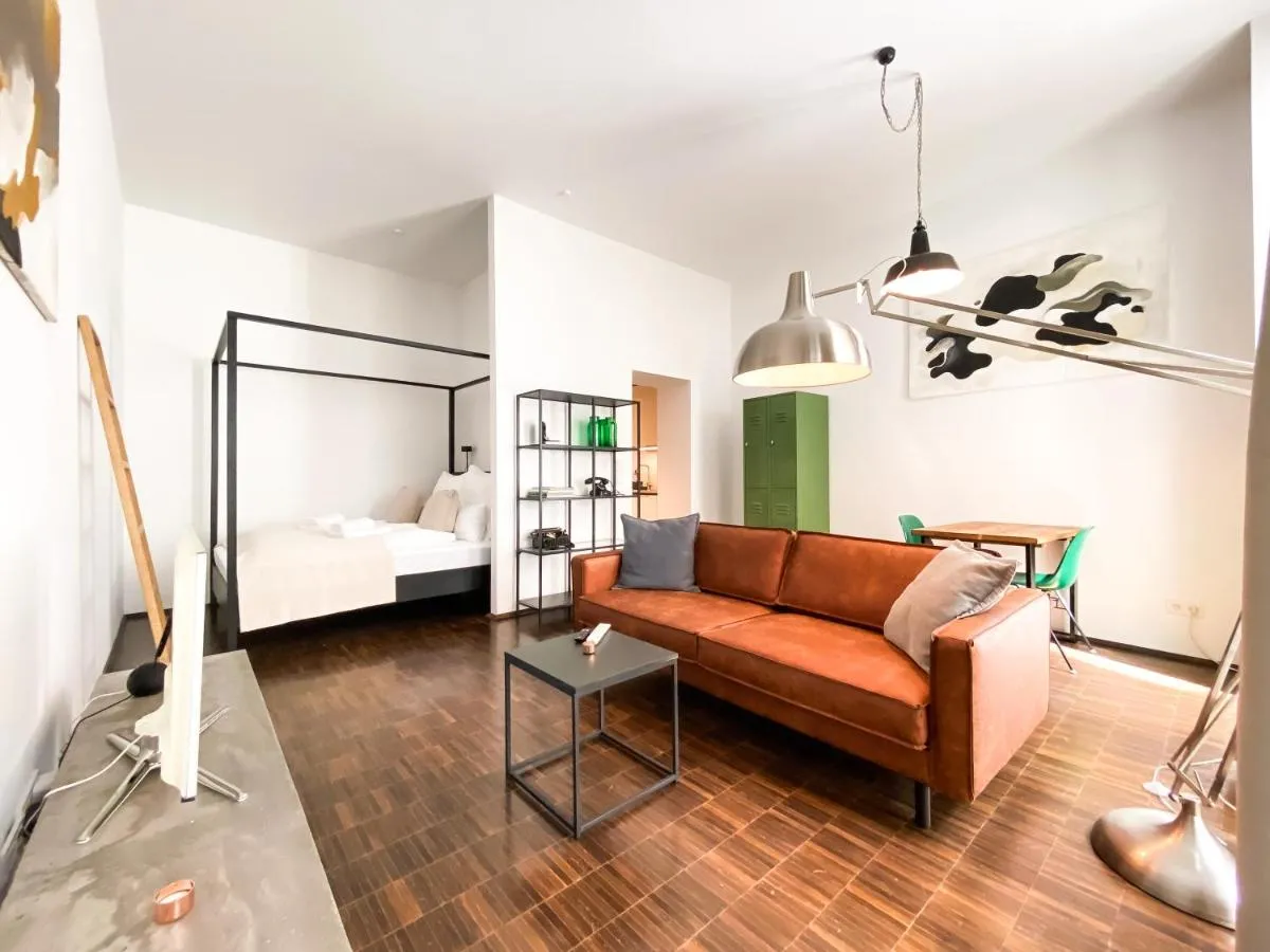 Image 1 of Modernes Loft-Apartment inkl Tiefgarage im Zentrum Leipzigs