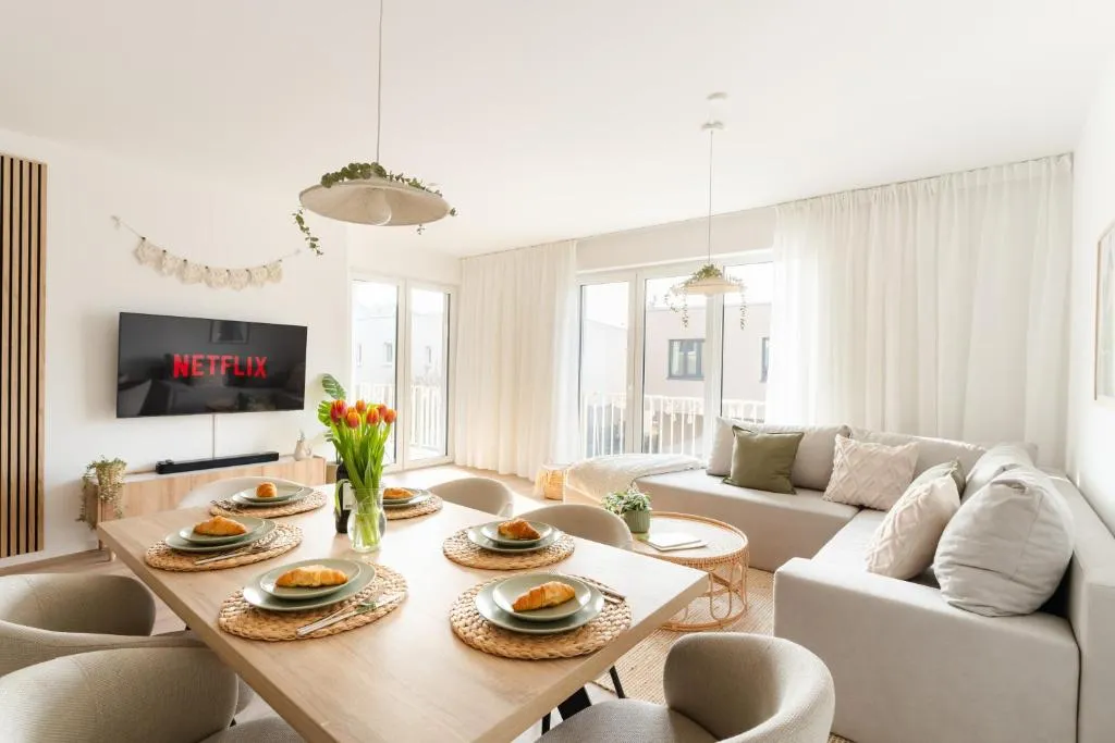 Image of Premium-Apartment mit Balkon – Perfekt für Familien, Gruppen und Geschäftsreisende – ZAYA STAYS
