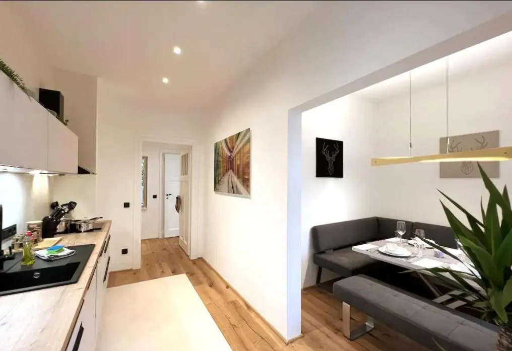 Image 1 of Soul-Apartment Balkon PrivatParkplatz 2 Boxspringbetten 55Zoll TV WLAN